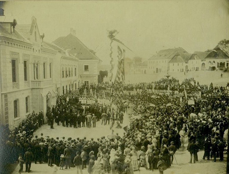 Jistebnice - Slavnostní otevření radnice